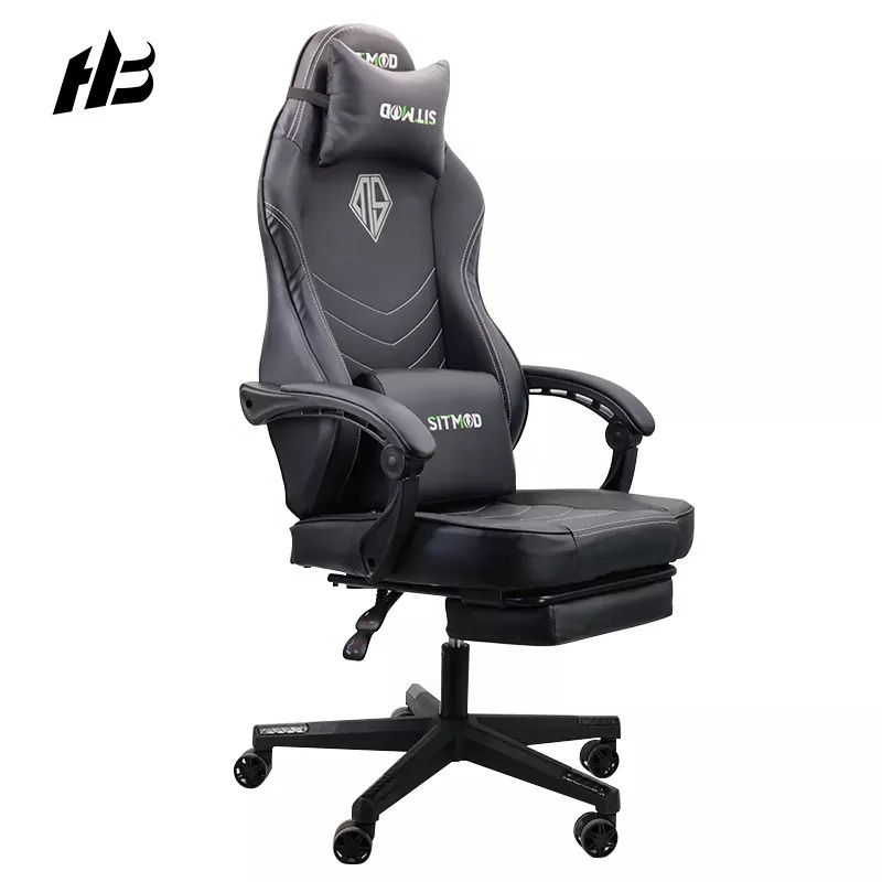 Direct Ergonomic Leather Office Racing Cheapest Gaming Chair with Footrest