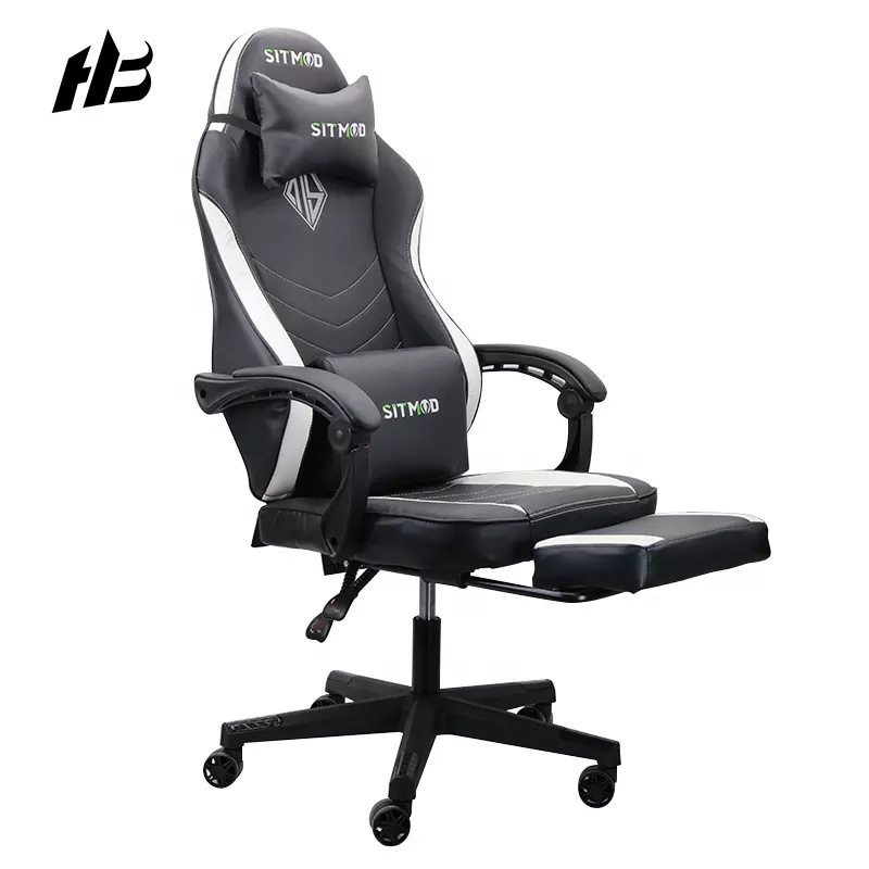 Free Sample Rgb Ergonomic Swivel Gaming Chair Pu Leather Computer Gaming Backrest Office Chair