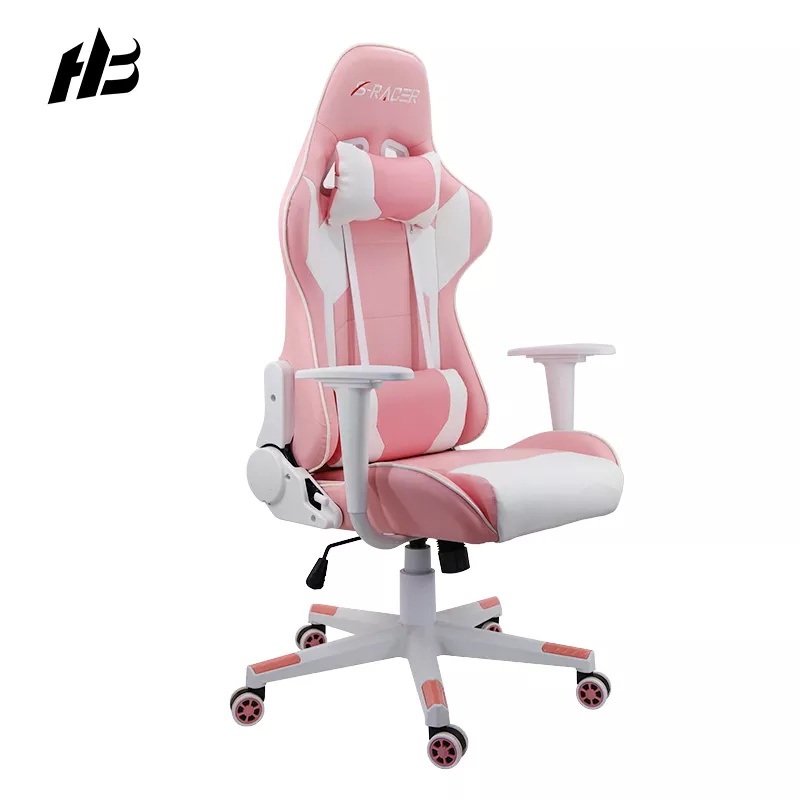 Gaming Chair Pink Rgb Computer Pu Leather Oem Ergonomic Gaming Chair Pc