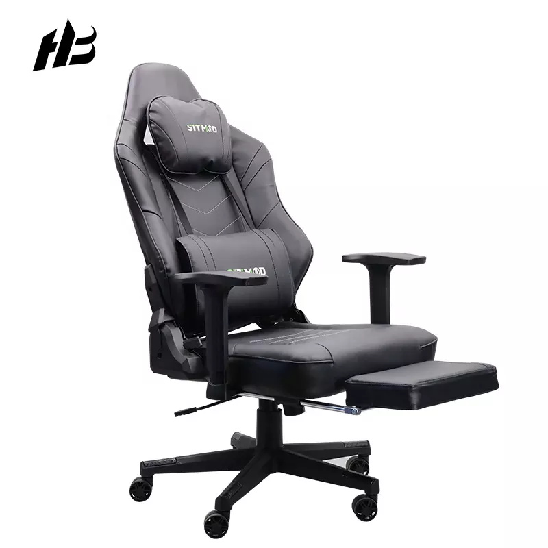 Racing Gamer Gaming Chair Foldable Cheap High Back Computer Pc Gaming Chair Rgb with Height Adjustment