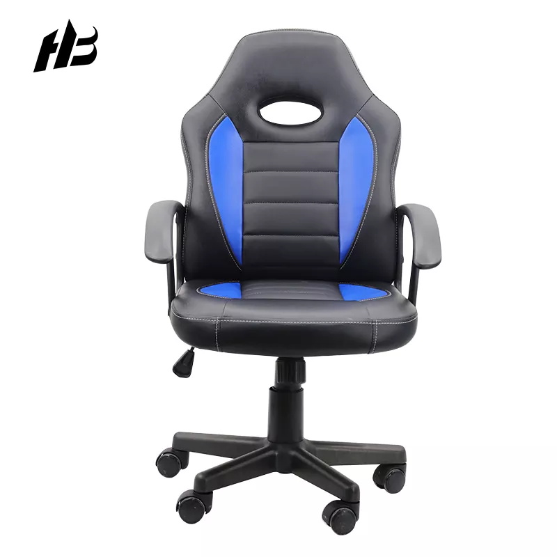 Newest Design Ergonomic Pu Gaming Chair Blue High Back Office Game Chair Gaming Cute