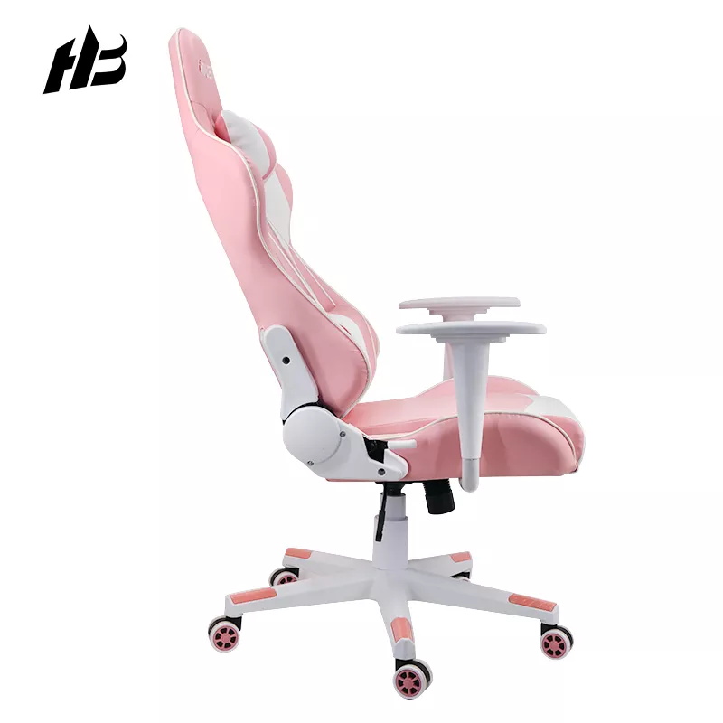 Gaming Chair Pink Rgb Computer Pu Leather Oem Ergonomic Gaming Chair Pc