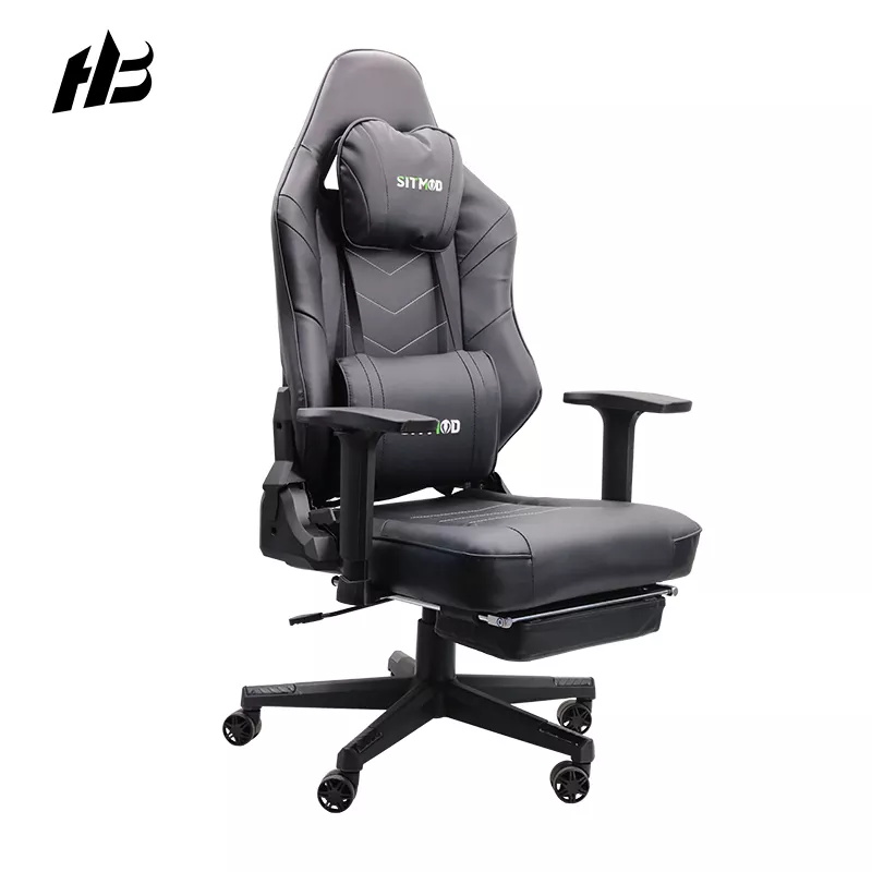 Racing Gamer Gaming Chair Foldable Cheap High Back Computer Pc Gaming Chair Rgb with Height Adjustment