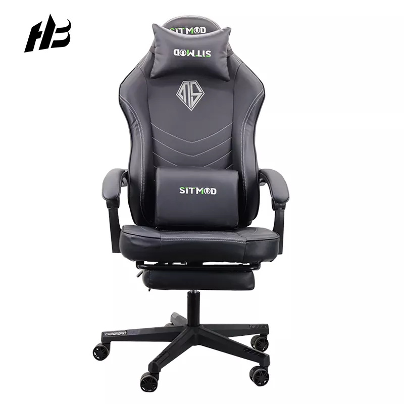 Direct Ergonomic Leather Office Racing Cheapest Gaming Chair with Footrest