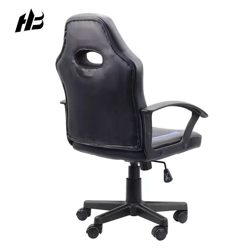 Newest Design Ergonomic Pu Gaming Chair Blue High Back Office Game Chair Gaming Cute