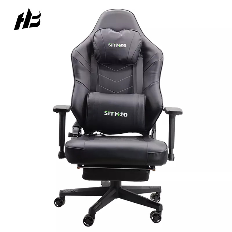 Racing Gamer Gaming Chair Foldable Cheap High Back Computer Pc Gaming Chair Rgb with Height Adjustment