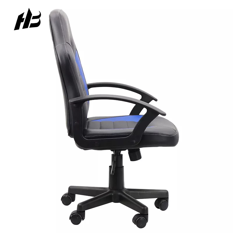 Newest Design Ergonomic Pu Gaming Chair Blue High Back Office Game Chair Gaming Cute