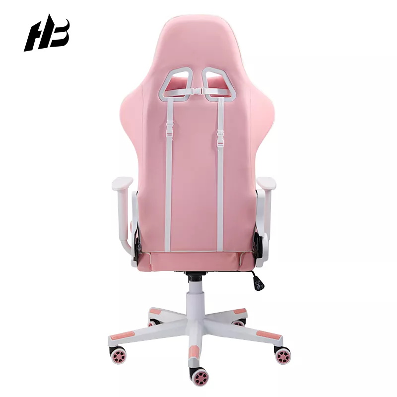 Gaming Chair Pink Rgb Computer Pu Leather Oem Ergonomic Gaming Chair Pc