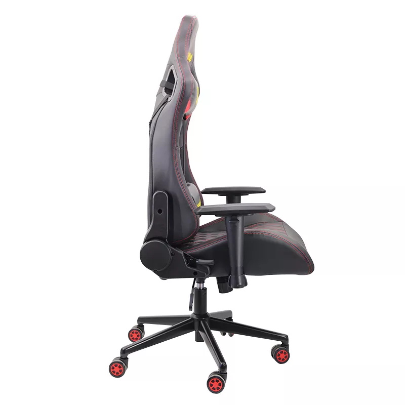 New Arrival 2022 Rgb Pu Leather Gaming Chair Black Red Racing Adjustable Chairs Gamers Cheap Gaming Chair