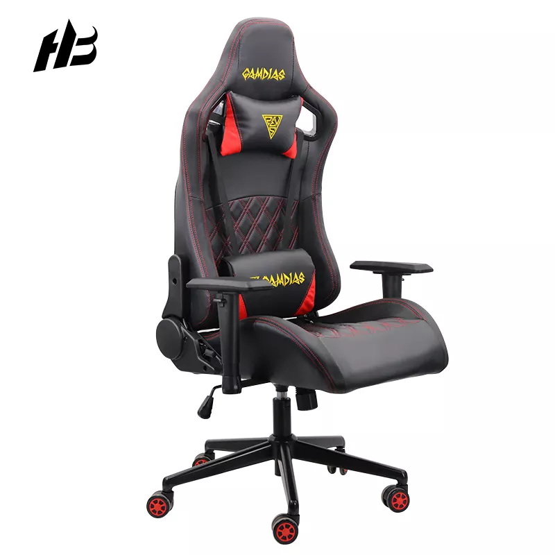 Cheap Price Pu Leather Black and Red Office Gamer Gaming Chair Anji Custom Deals Gaming Chair