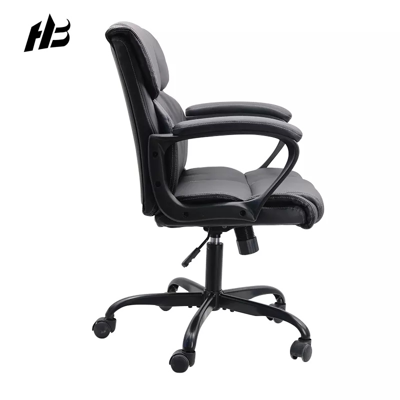 Luxury Chair Gaming Chair Computer Pu Leather Black Gaming Chair Comfort with Footrest