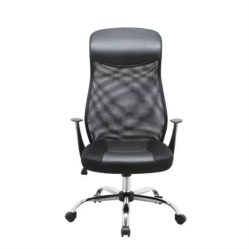 Silla de oficina de malla con respaldo alto, silla de trabajo giratoria para personal de oficina, silla de oficina de malla con respaldo alto directo